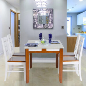 Bộ bàn ghế ăn Hòa Phát HGB64B, HGG64